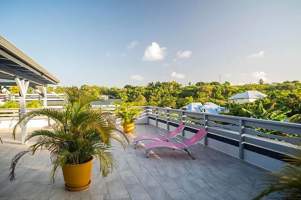 빌라 Les Terrasses De Fonds Thezhan 상트 안느